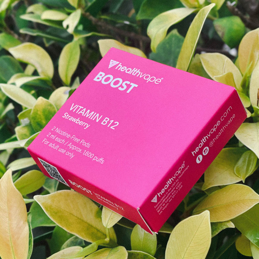 Strawberry Flavored Vitamin B12 Pods