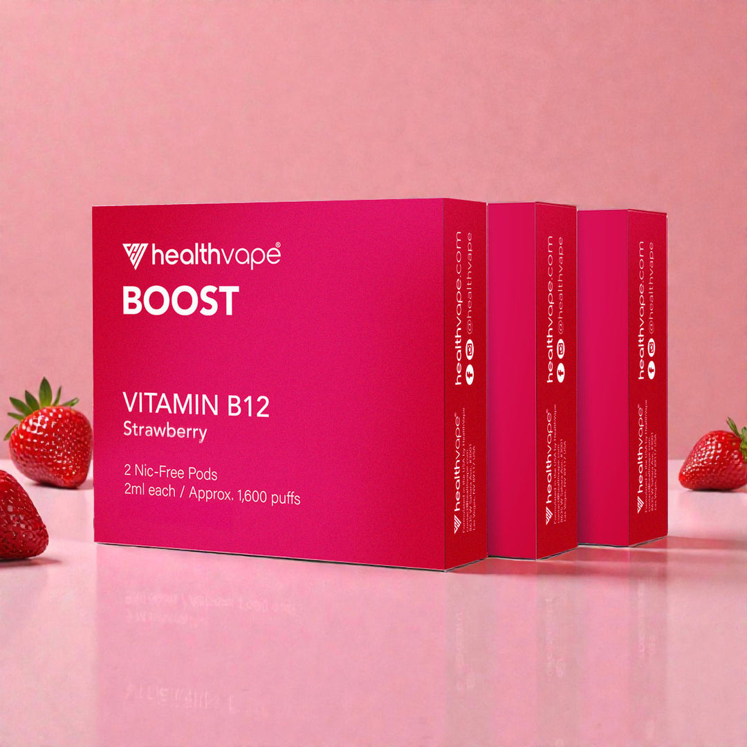 Strawberry Flavored Vitamin B12 Pods