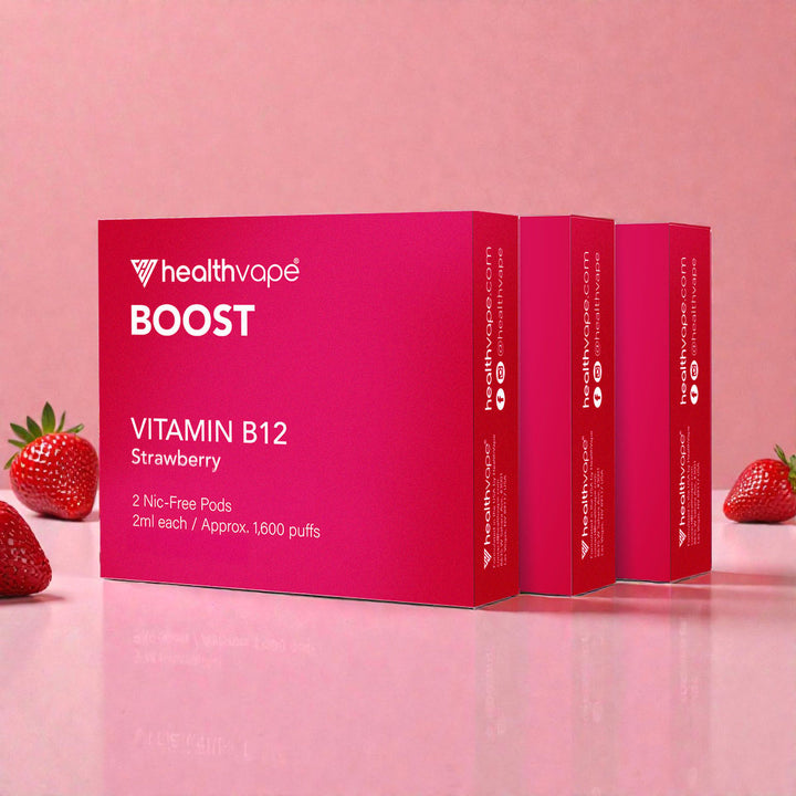 Strawberry Flavored Vitamin B12 Pods