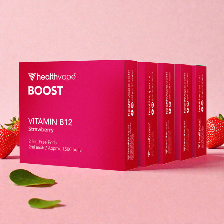 Strawberry Flavored Vitamin B12 Pods