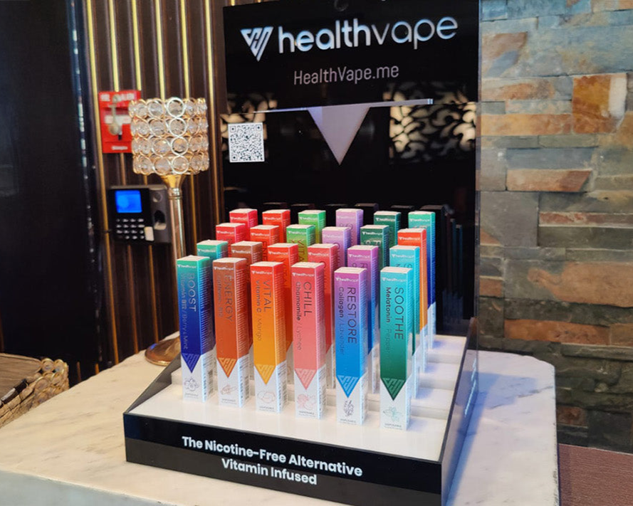 HealthVape Retail Display